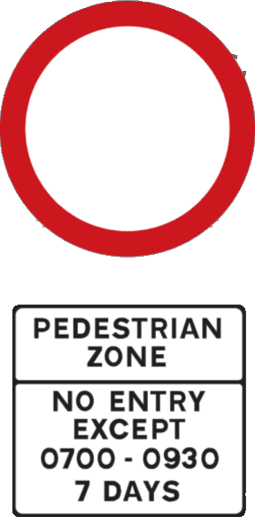Road signs & markings