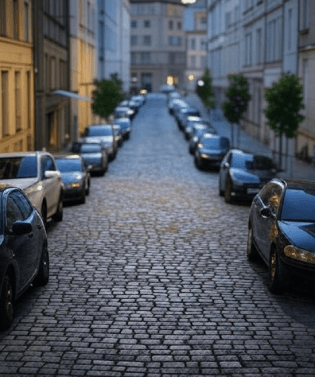 Parking & pedestrians