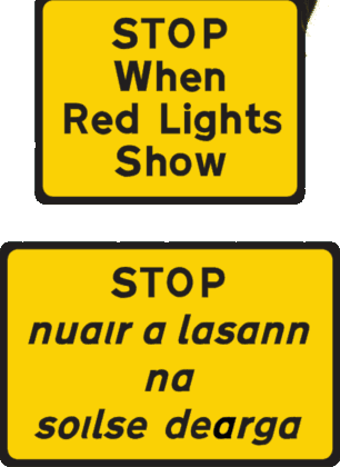 Road signs & markings