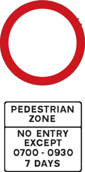 Pedestrianised street