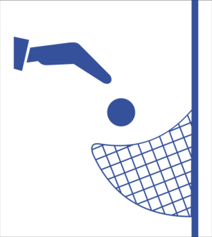 Coin basket lane
