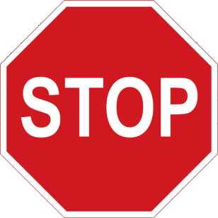 Stop at the line
