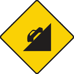 Steep ascent