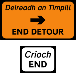 End of detour
