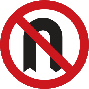 No U-turn